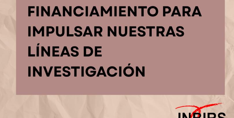 Nuevos proyectos de investigación financiados